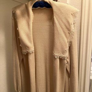 Women's Beige Cardigan